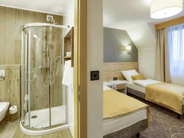 Фото номера Стандартный двухместный номер с 1 кроватью Отель Hotel Antek г. Zlinice 10